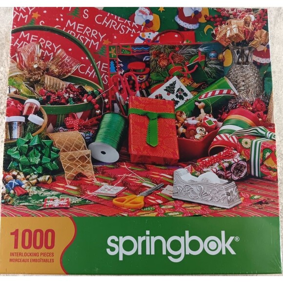 It's a Wrap NEW 1000 Piece Jigsaw Puzzle by Springbok - Picture 1 of 3